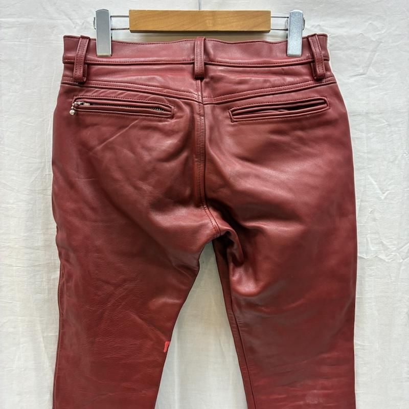 シックスシックスシックス 666 LEATHER WEAR ステアハイド 牛革 裾