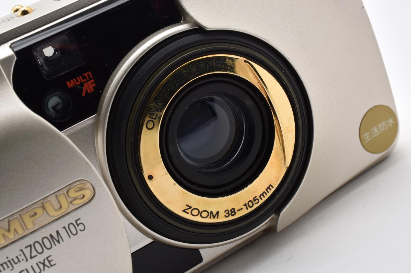 オリンパス OLYMPUS μ zoom 105 deluxe m ミュー A1012 - メルカリ