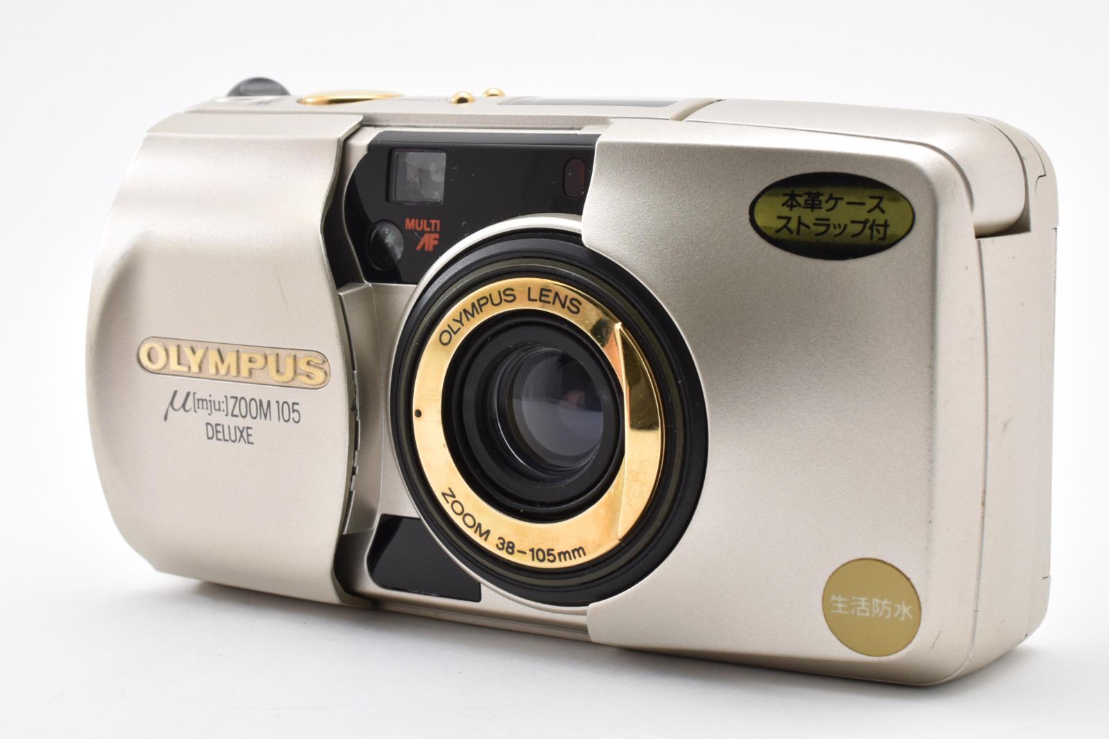 オリンパス OLYMPUS μ zoom 105 deluxe m ミュー A1012 - メルカリ