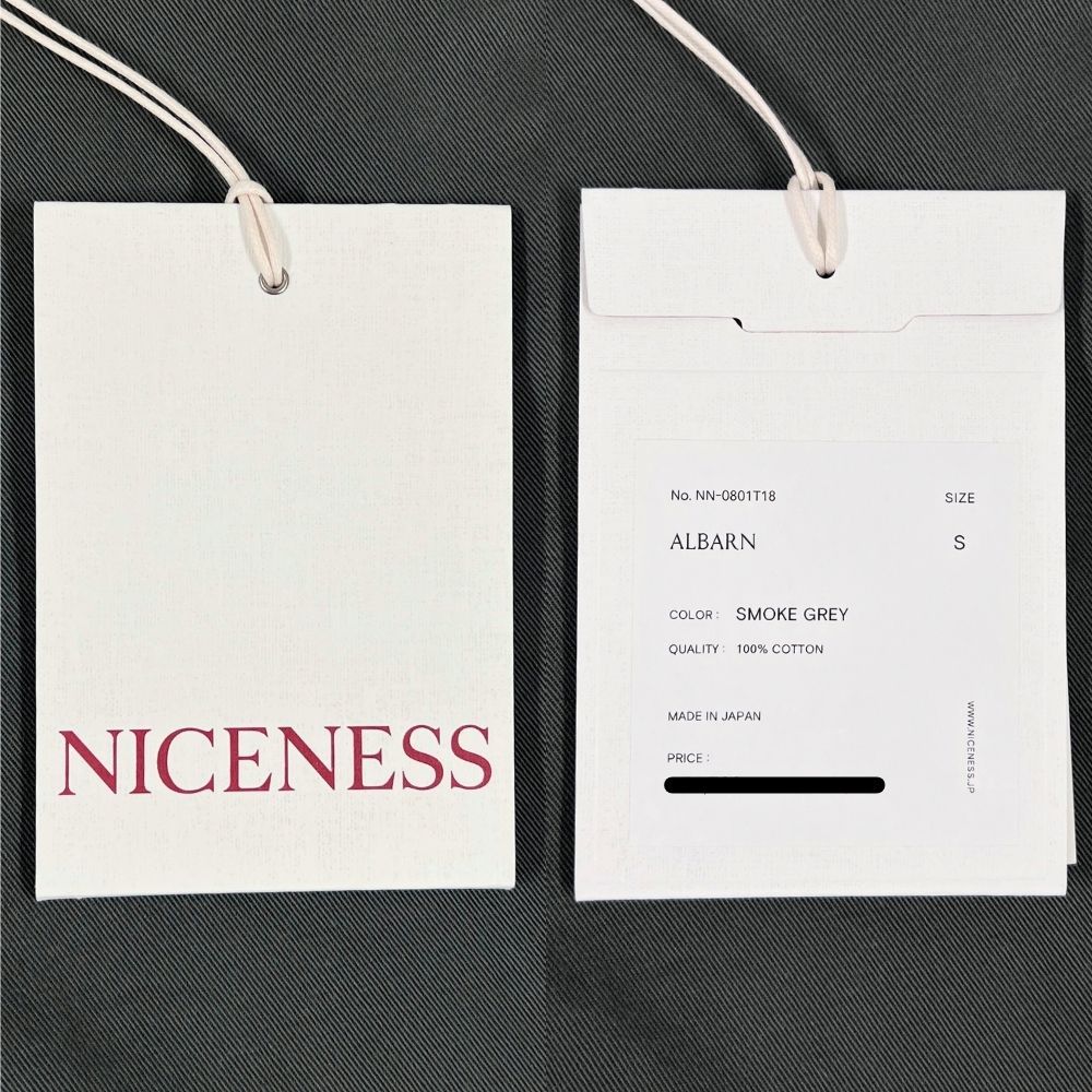 NICENESS ナイスネス 26AW ALBARN アルバーン エイジドエフェクト