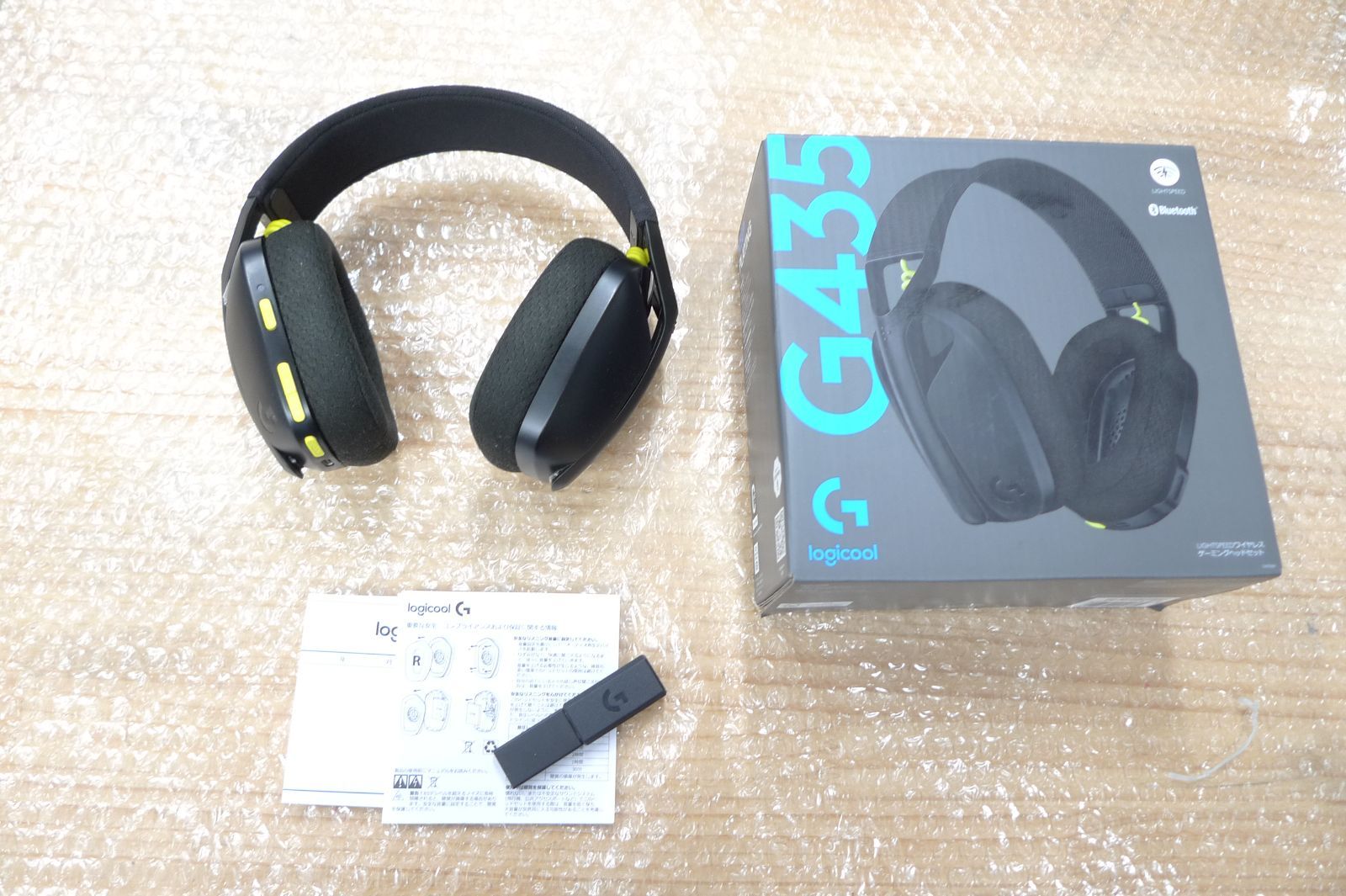 Logicool G435 g435 ワイヤレス ヘッドセット ブラック ロジクール