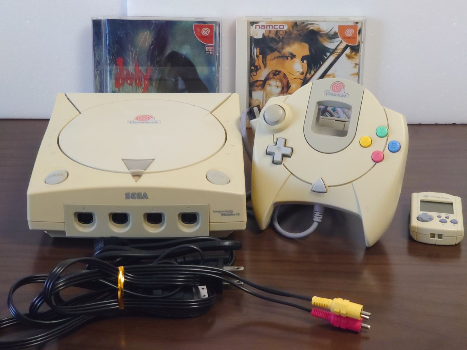 起動確認済】ドリームキャスト 本体ソウルキャリバー ジュライセット