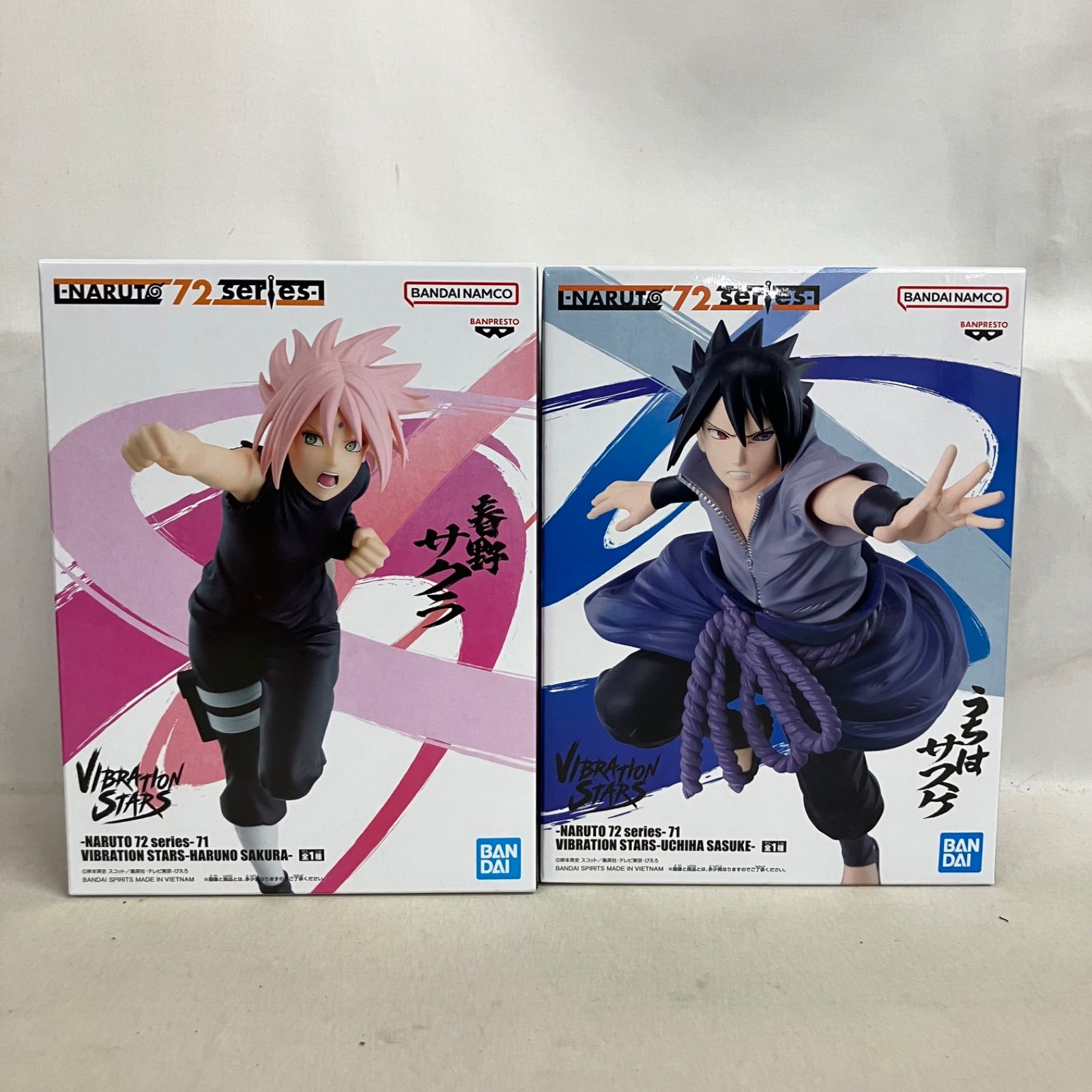 未開封 NARUTO 72series-71 VIBRATION STARS うちはサスケ 春野サクラ