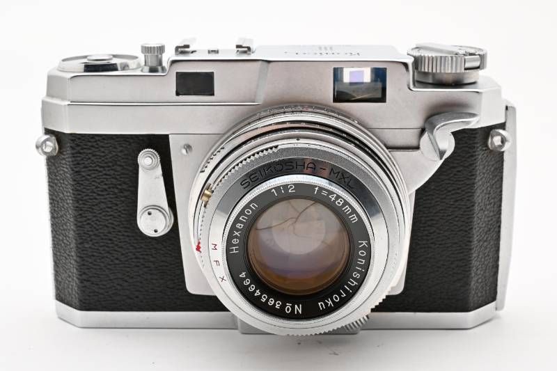 現状品 Konica コニカ III 48mm F2 レンジファインダー フィルムカメラ