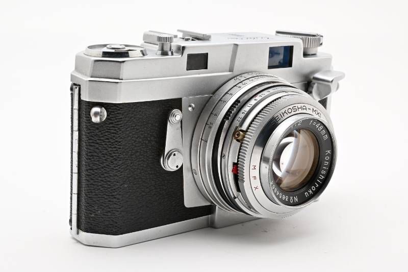 現状品 Konica コニカ III 48mm F2 レンジファインダー フィルムカメラ