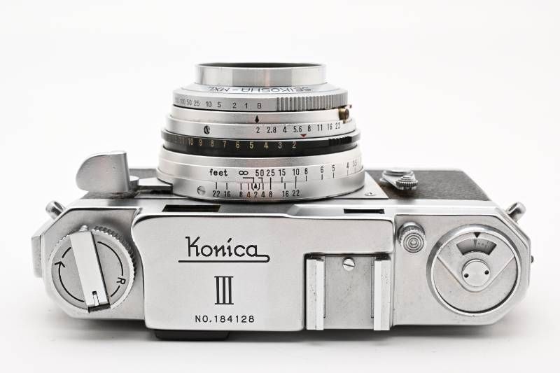 現状品 Konica コニカ III 48mm F2 レンジファインダー フィルムカメラ