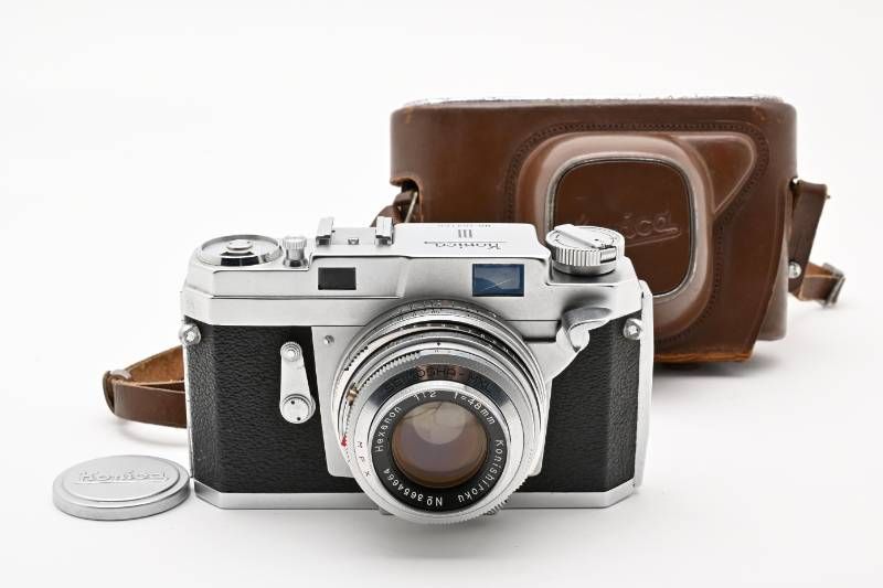現状品 Konica コニカ III 48mm F2 レンジファインダー フィルムカメラ