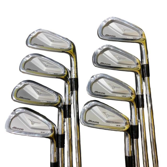 【中古】 ミズノ MP-66 8S アイアンセット IR Dynamic Gold (フレックスS) メンズ 男性用 右利き 右用 Cランク ゴルフクラブ