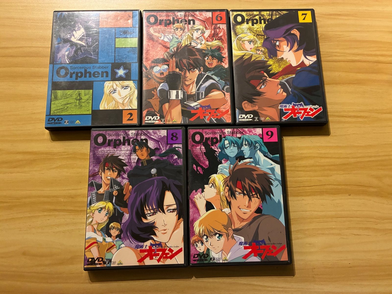 中古][ DVD] 魔術士オーフェン 2,6-9 (5点セット)+ 魔術士オーフェン