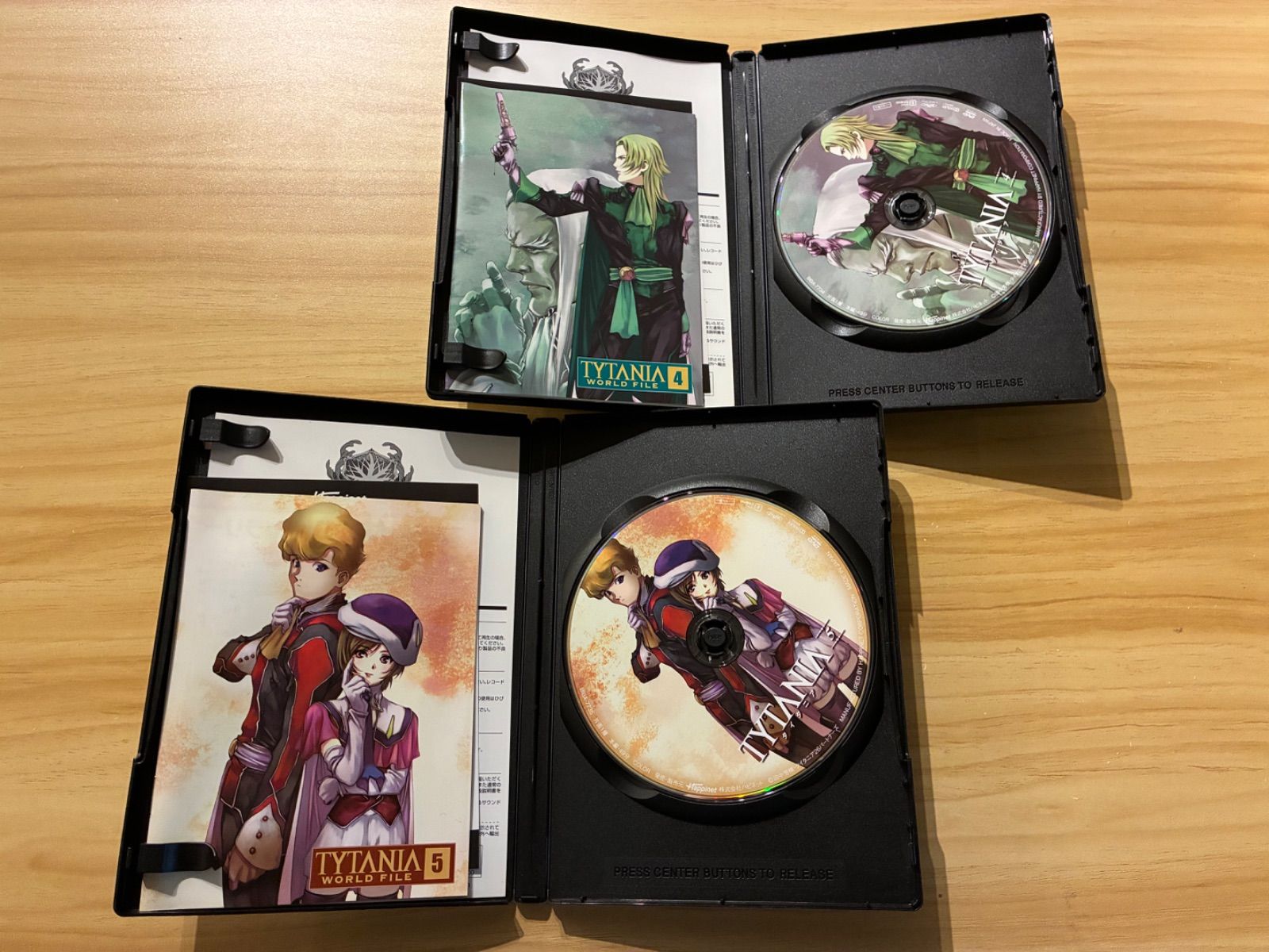 中古][ DVD] TYTANIA タイタニア 1,3-5 (4点セット) / M09575 - メルカリ