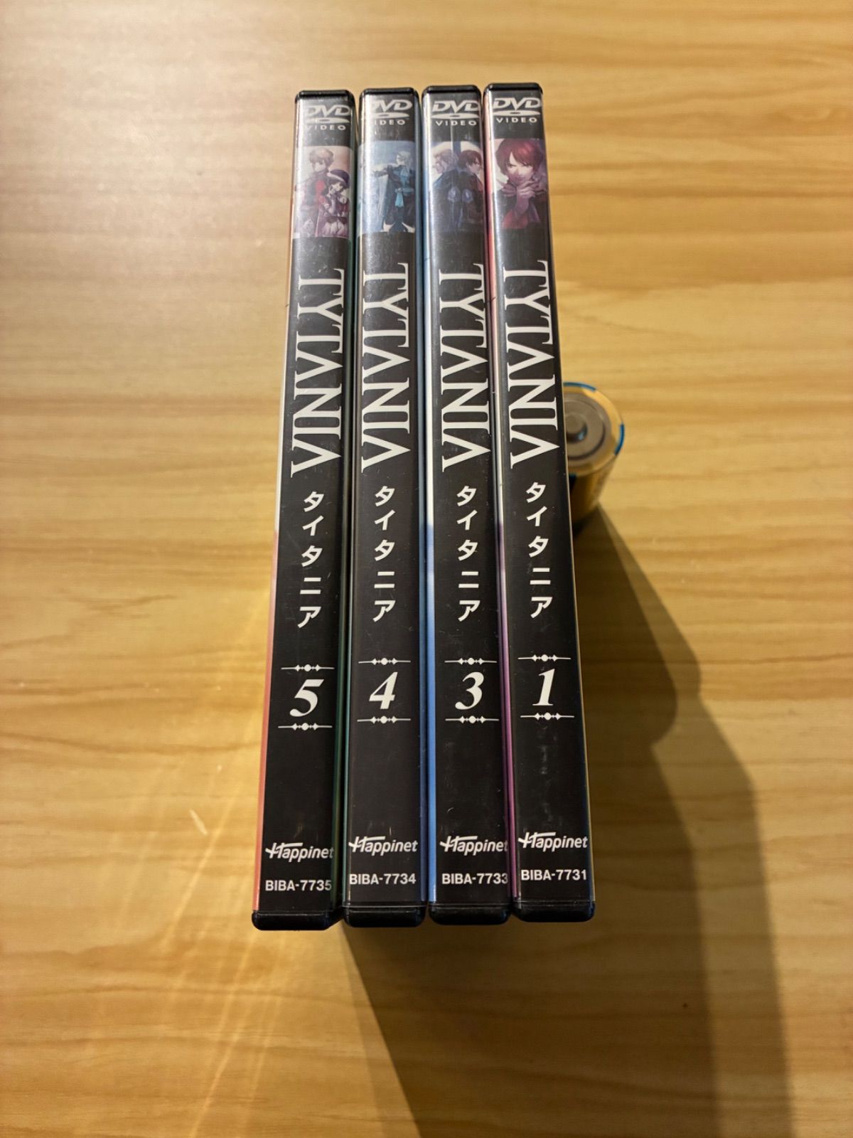中古][ DVD] TYTANIA タイタニア 1,3-5 (4点セット) / M09575 - メルカリ