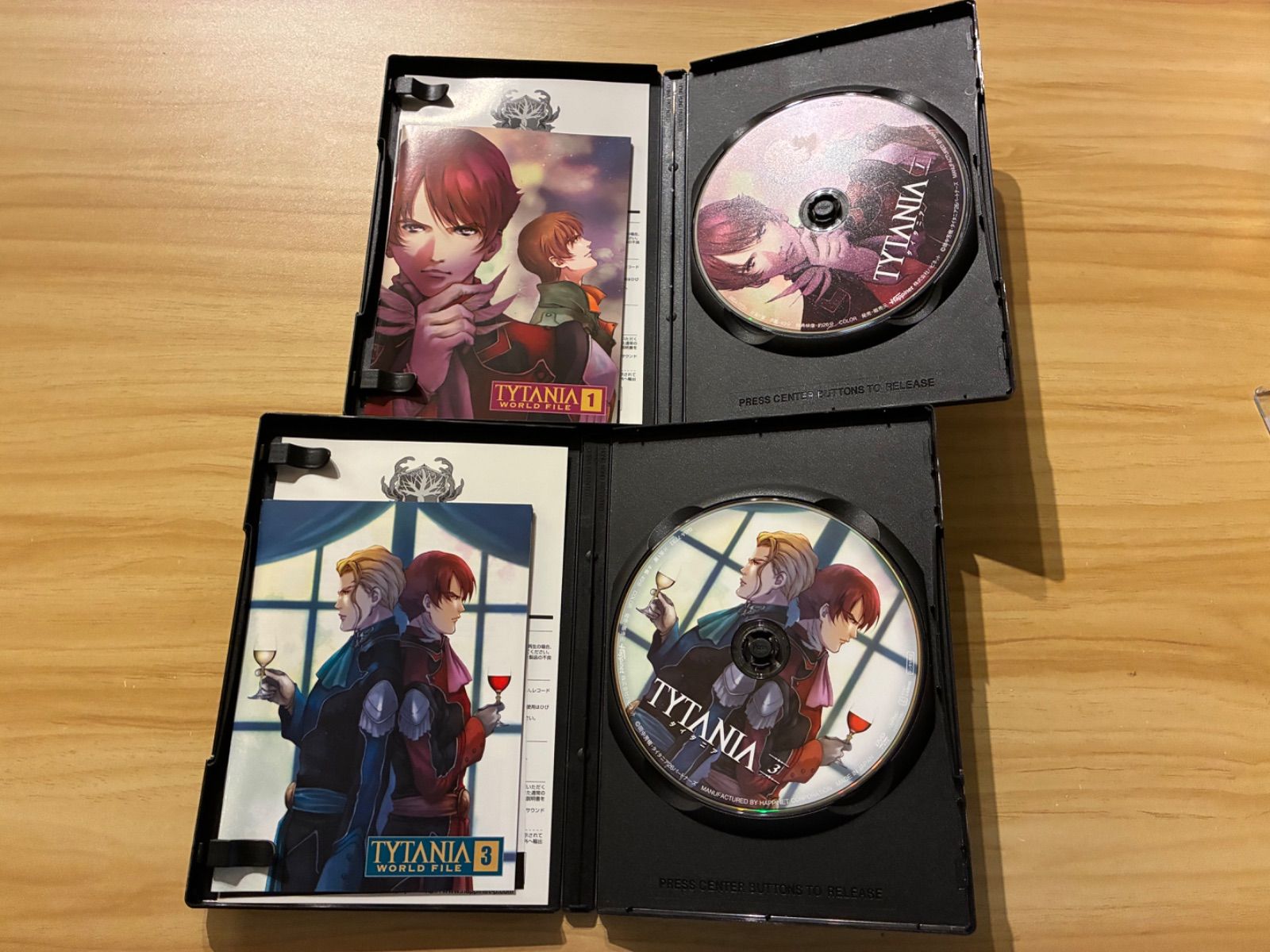 中古][ DVD] TYTANIA タイタニア 1,3-5 (4点セット) / M09575 - メルカリ