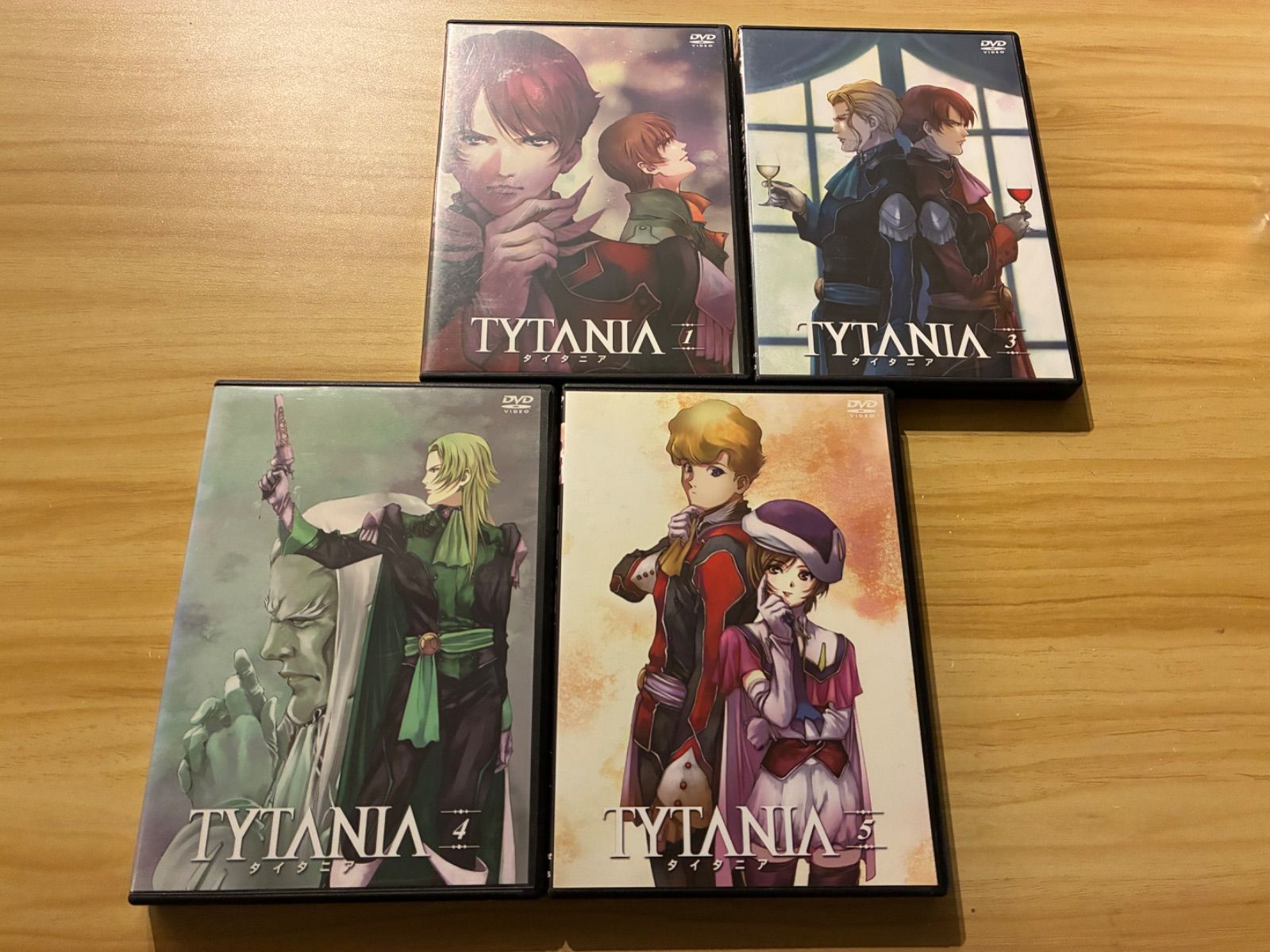 中古][ DVD] TYTANIA タイタニア 1,3-5 (4点セット) / M09575 - メルカリ