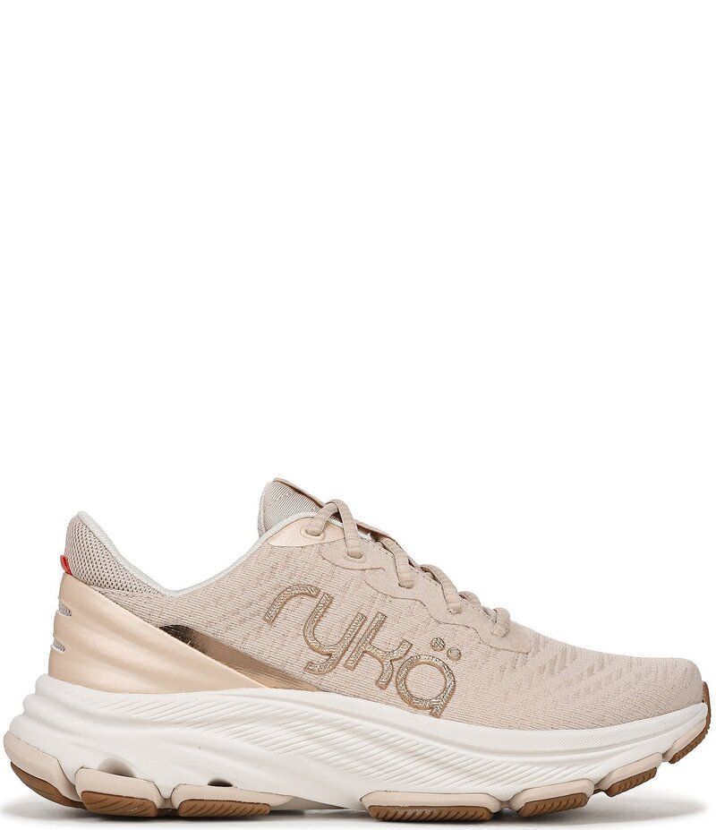 ライカ レディース シューズ スニーカー Ryka Womens Devotion X Max RS Walking Sneakers Beige Metal ベージュ