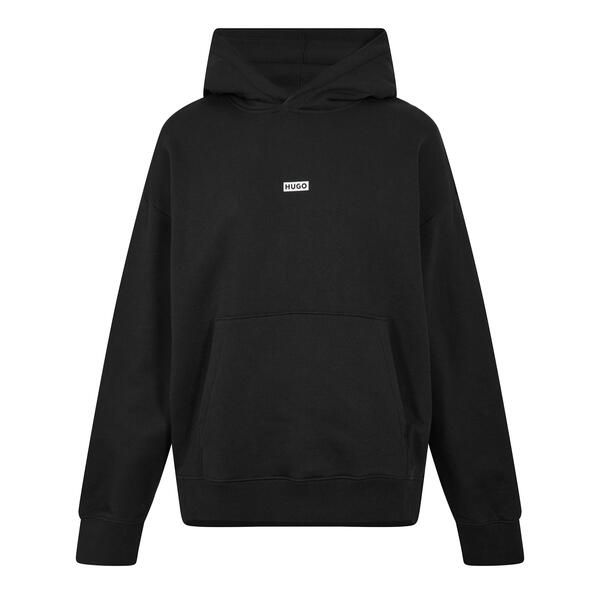 フューゴ メンズ アウター パーカー・スウェット Hugo Mens Overthehead Hoodie Black ブラック 13,306円