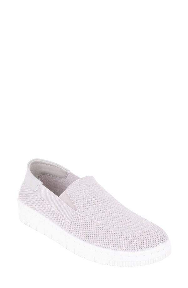 タハリ レディース シューズ スニーカー プラットフォーム Tahari Appollonia SlipOn Platform Sneaker Grey グレー