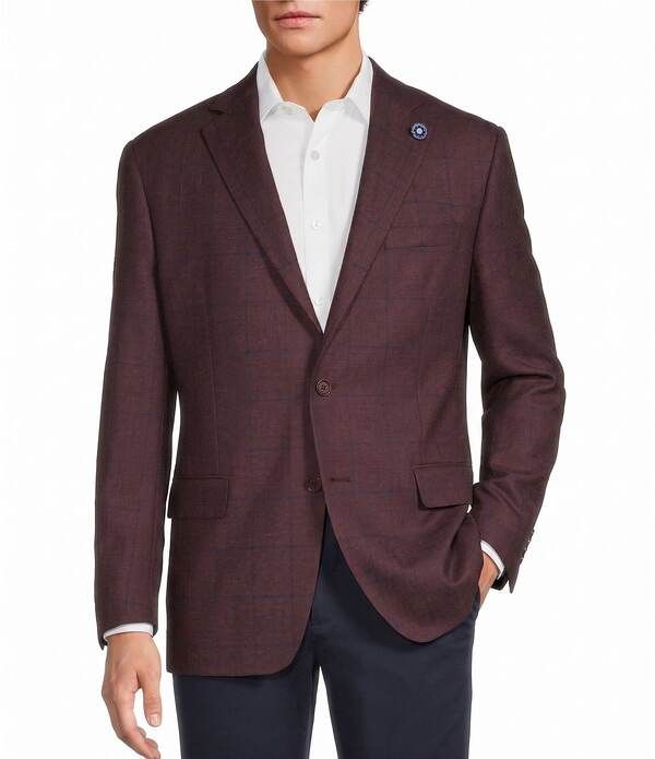 ハート シャフナー マルクス メンズ アウター ジャケット・ブルゾン Hart Schaffner Marx Chicago Classic Fit Windowpane Plaid Sport Ja 96,140円