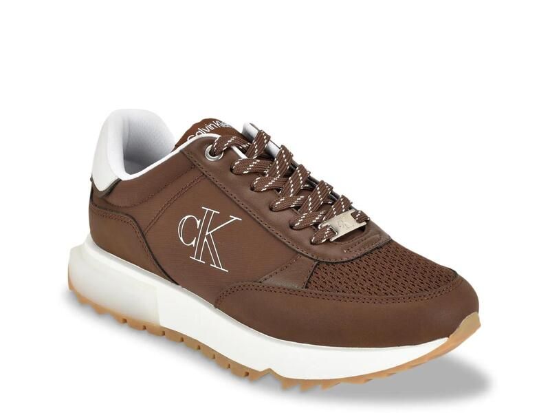 カルバンクライン レディース シューズ スニーカー Calvin Klein Melidee Sneaker Dark Brown ブラウン