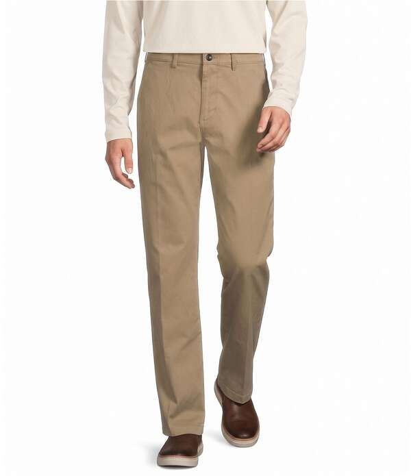 ラウンドトゥリーアンドヨーク メンズ ボトムス カジュアルパンツ Roundtree Yorke Classic Fit Solid Washed Chino Pants Medium Tan タン