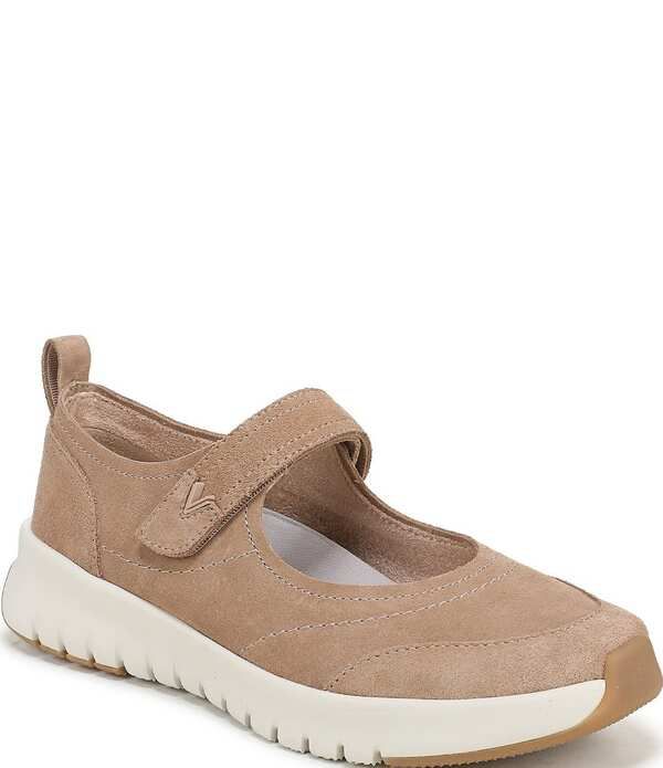 バイオニック レディース シューズ スニーカー スエード Vionic Uptown Suede Mary Jane Sneakers Desert Sand サンド
