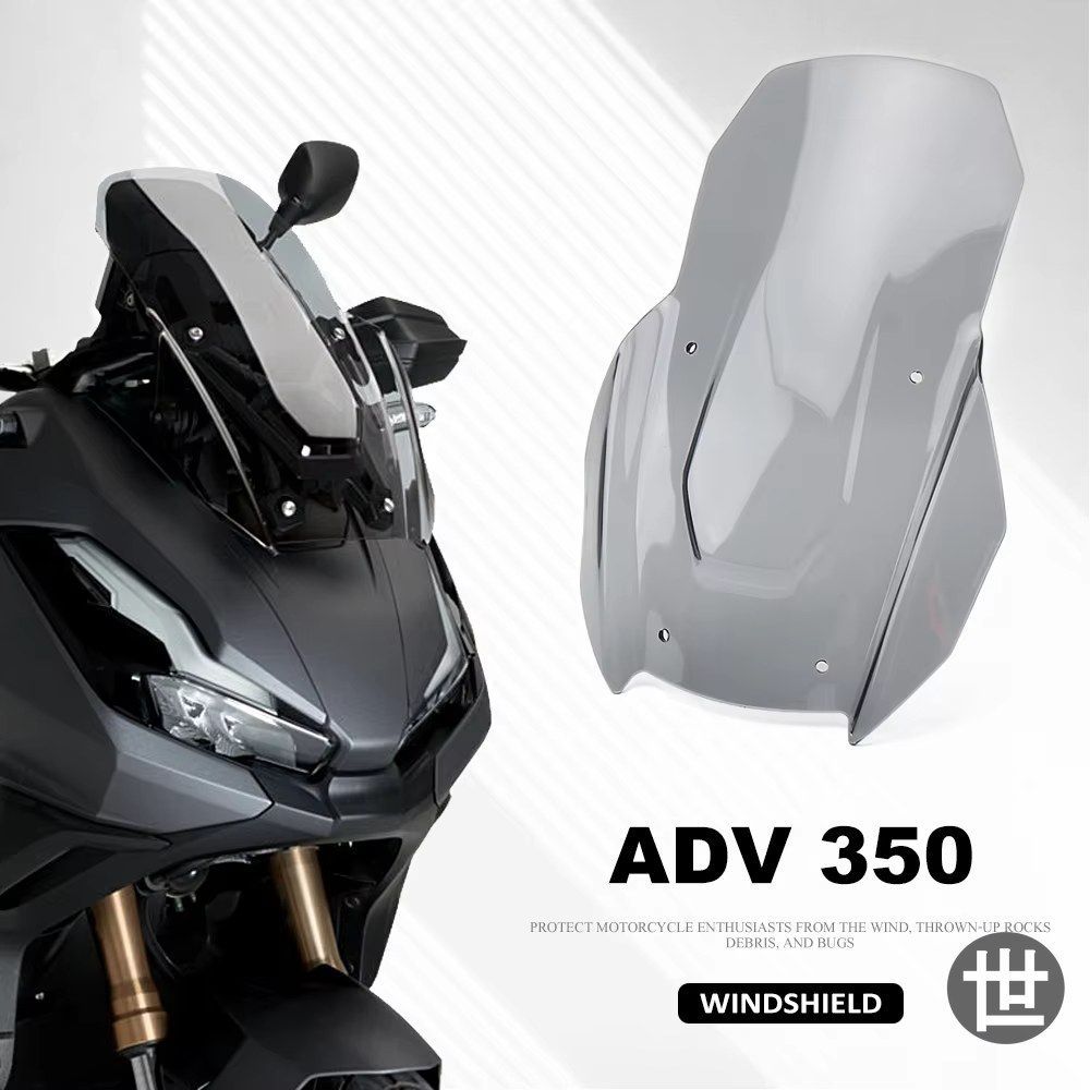 オートバイアクセサリー ウインドシールド ウインドスクリーン バイザー ホンダ ADV350 ADV350 2022 - 2025