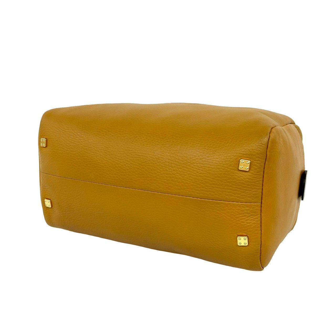 極 美品 LOEWE ロエベ アナグラム ロゴ 刻印 レザー 本革 ハンドバッグ