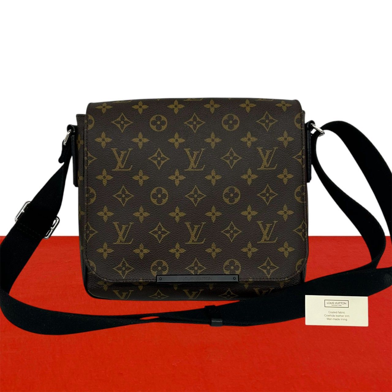 極 美品 LOUIS VUITTON ルイヴィトン ディストリクト PM モノグラム 