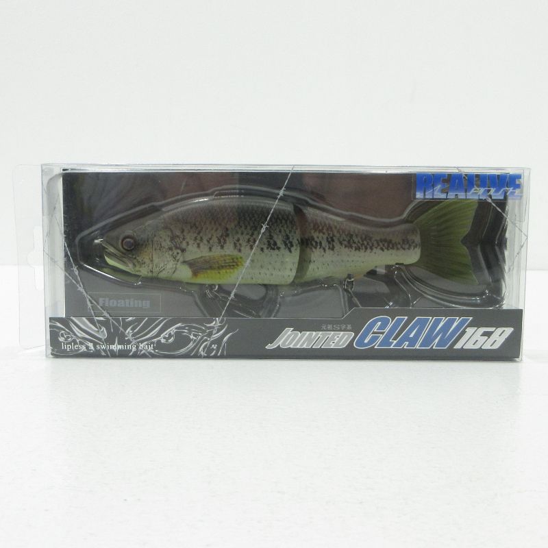 GAN CRAFT JOINTED CLAW 168F リアルバス 未使用品 三重本店】 中古 GAN CRAFT | ガンクラフト ルアー JOINTED CLAW