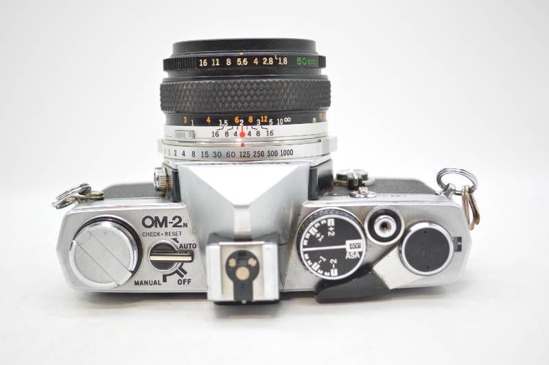 動作品】OLYMPUS オリンパス OM-2N フィルム一眼レフ 50mm F1.8 200mm