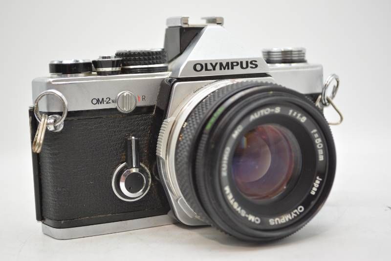 動作品】OLYMPUS オリンパス OM-2N フィルム一眼レフ 50mm F1.8 200mm