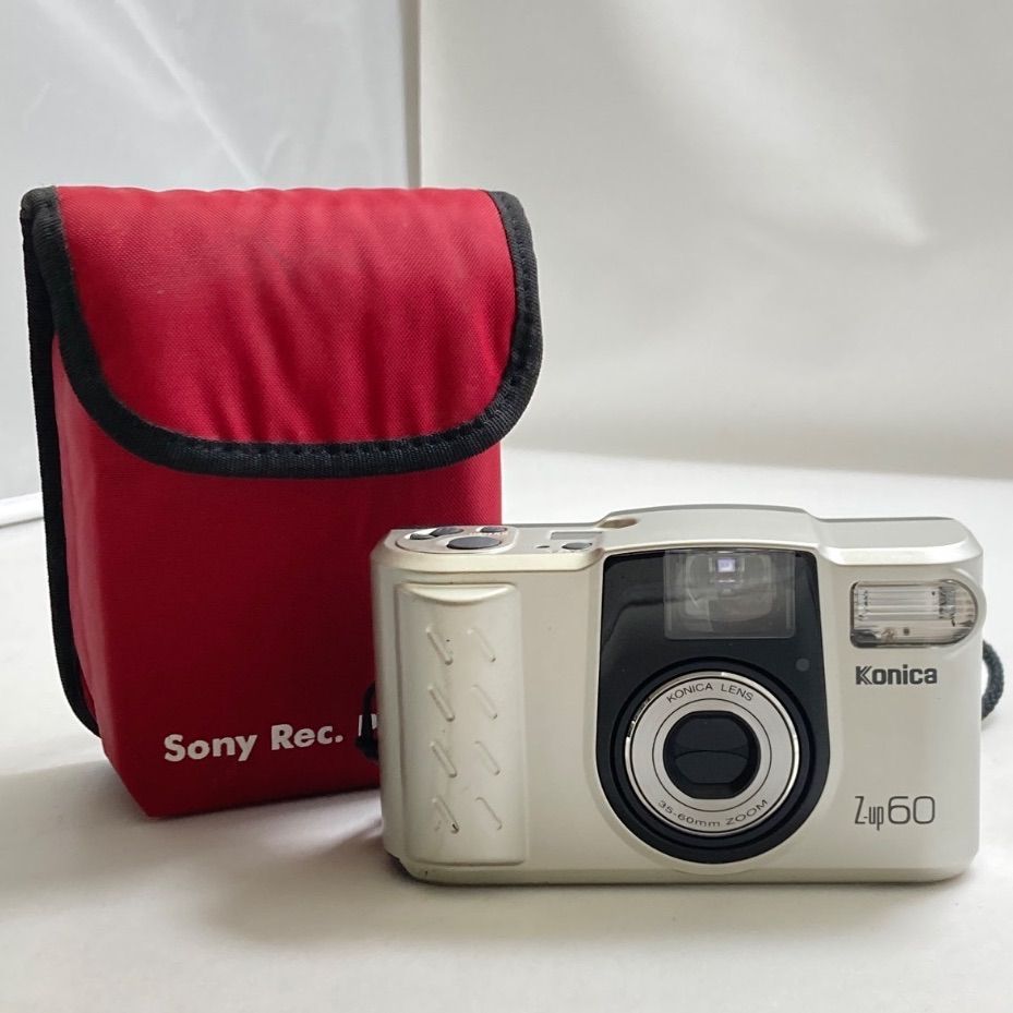 KONICA コニカ Z-UP60 フィルムコンパクトカメラ ソフトケースつき