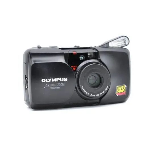 動作OK】OLYMPUS μ[mju:] ZOOM PANORAMA コンパクトフィルムカメラ