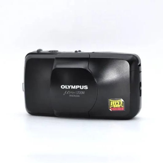 【動作ＯＫ】OLYMPUS μ[mju:] ZOOM PANORAMA カメラ 動作OK】OLYMPUS μ[mju:] ZOOM PANORAMA コンパクトフィルムカメラ