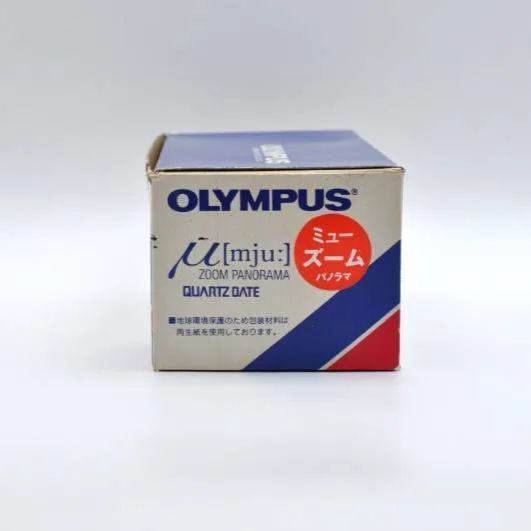 動作OK】OLYMPUS μ[mju:] ZOOM PANORAMA コンパクトフィルムカメラ