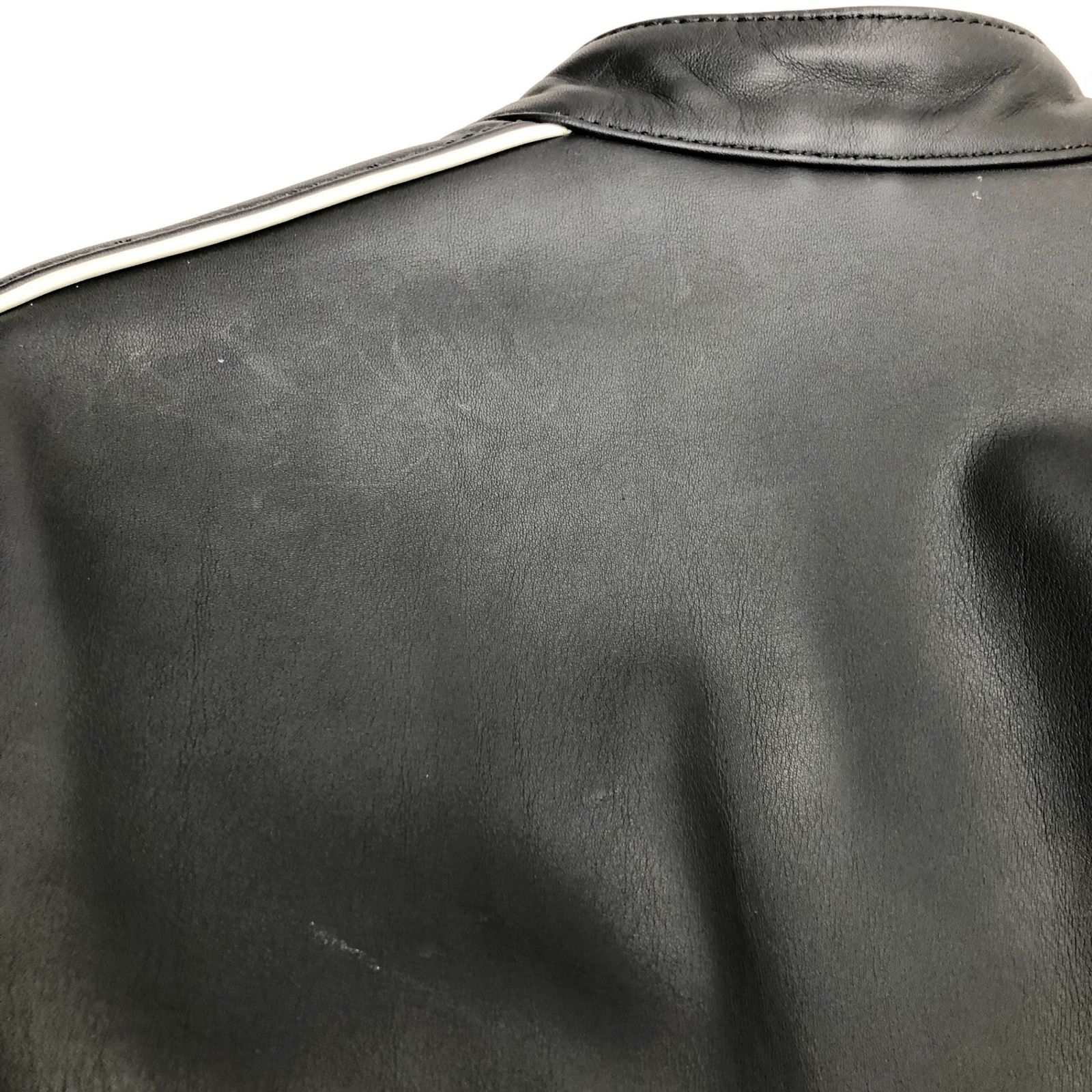 KADOYA K'S LEATHER BLACK HORSE カドヤ レザー シングル ライダース