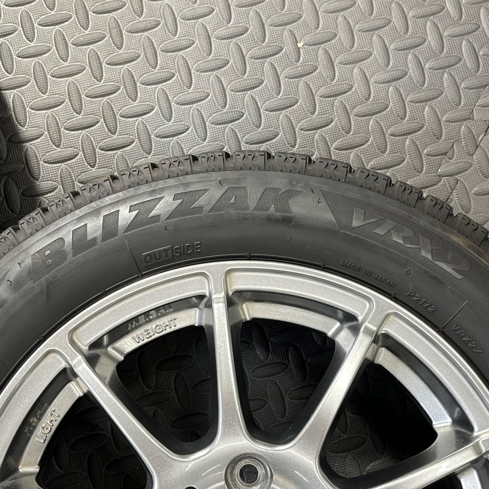 21年製 155/65R14 ブリヂストン ブリザックVRX2 A-TECH シュナイダー
