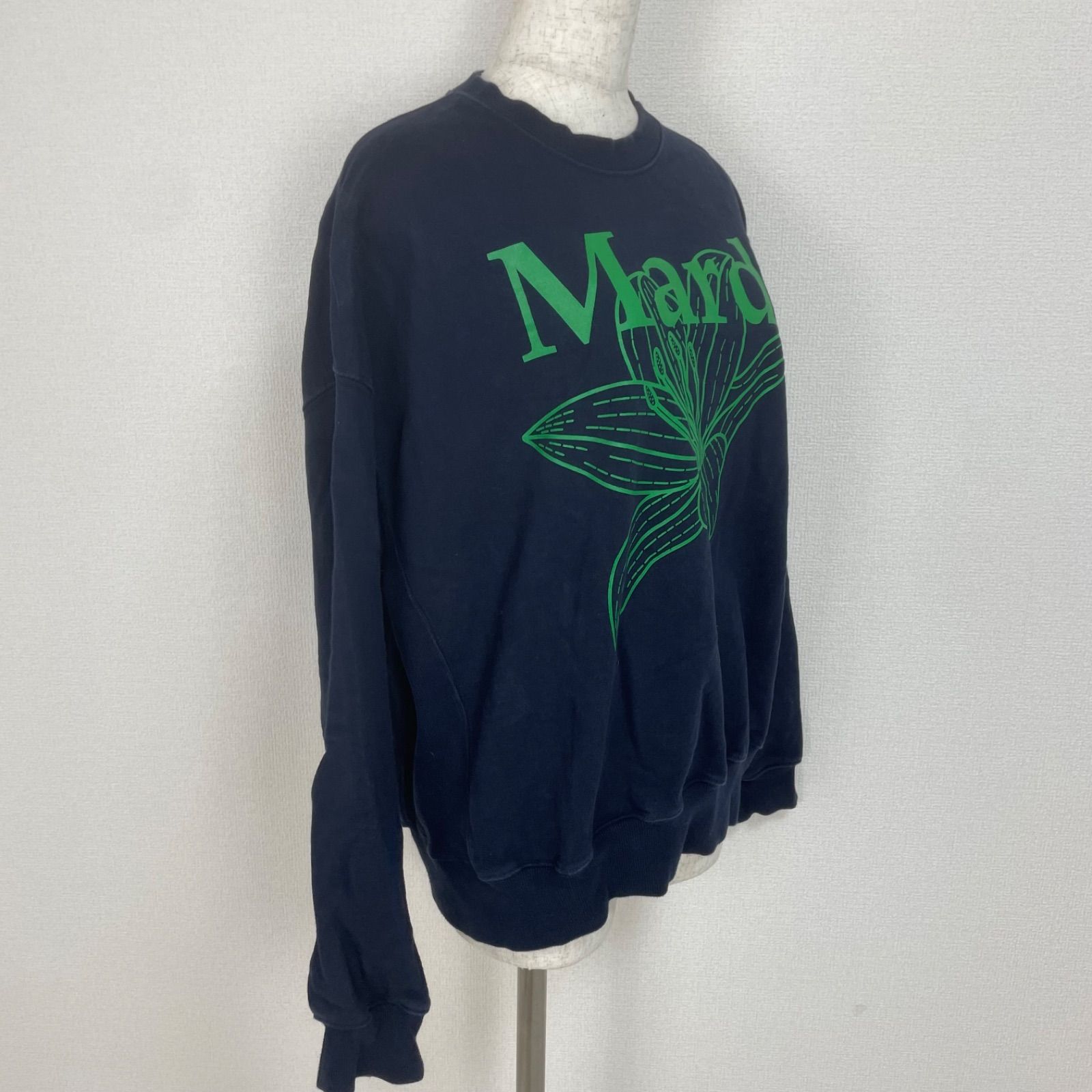 Mardi Mercredi マルディメクルディ トレーナー スウェット フラワー 