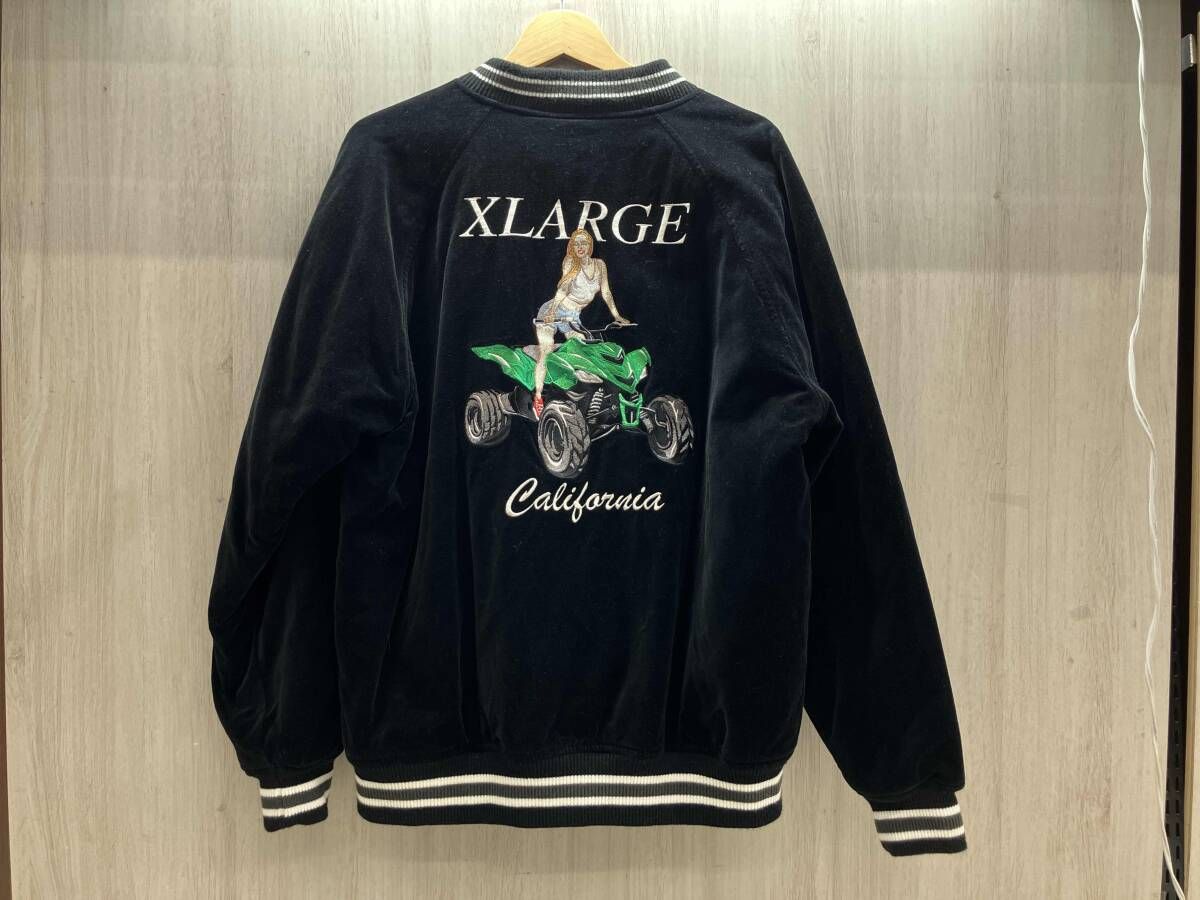 X-LARGE VELOR SOUVENIR JACKET エクストララージ ベロア スーベニア
