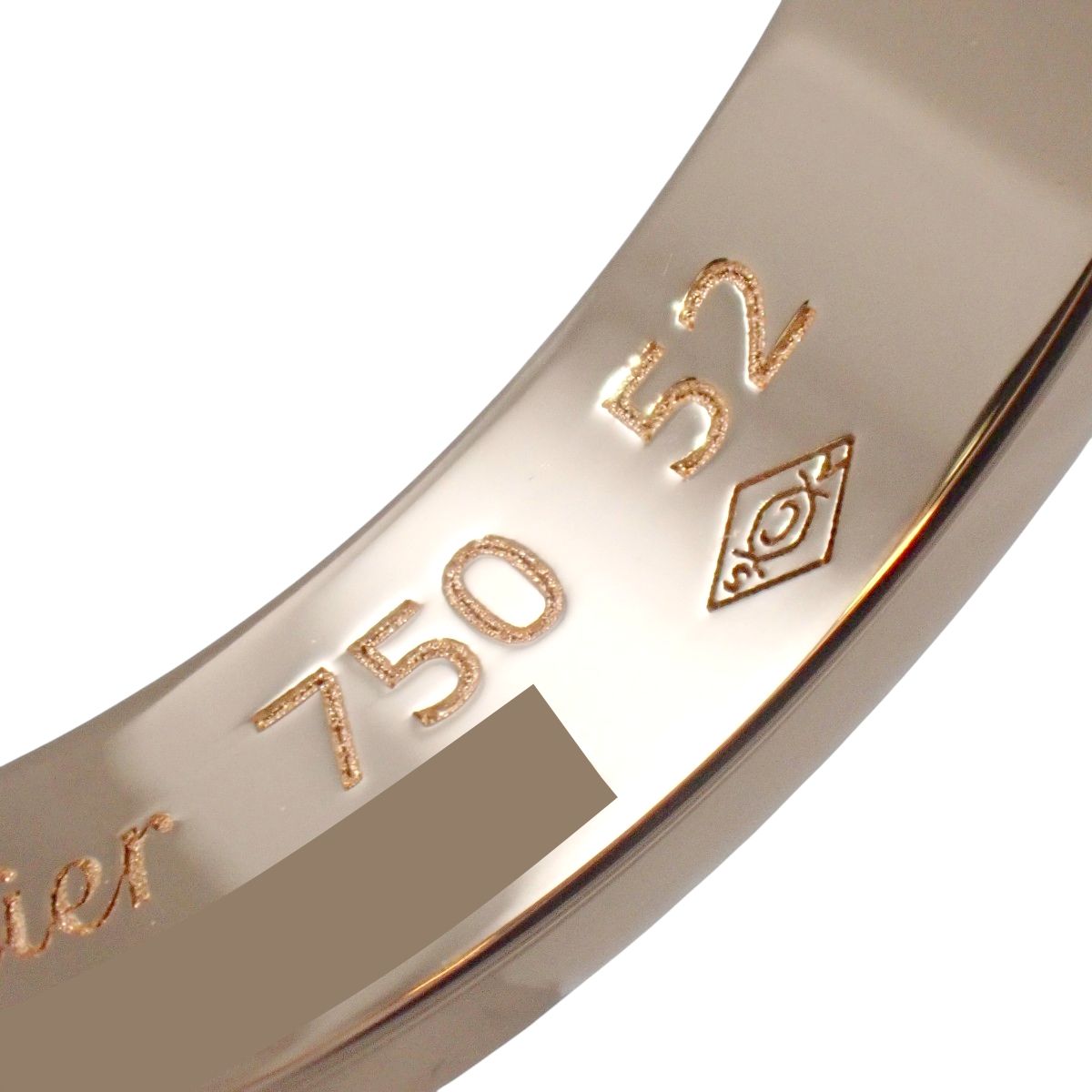 CARTIER(カルティエ) ハッピーバースデー リング ピンクゴールド K18PG