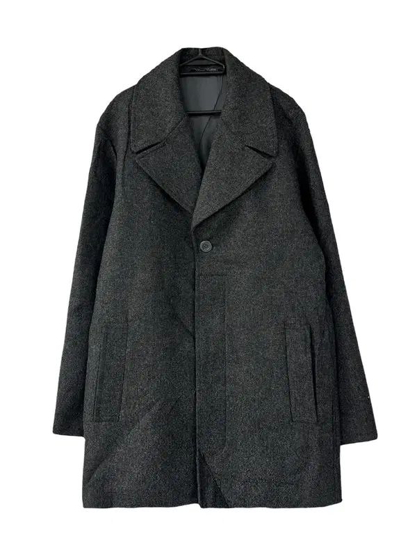 L OUTFITTER ビック襟 ウールフェルト ダブルコートジャケット
