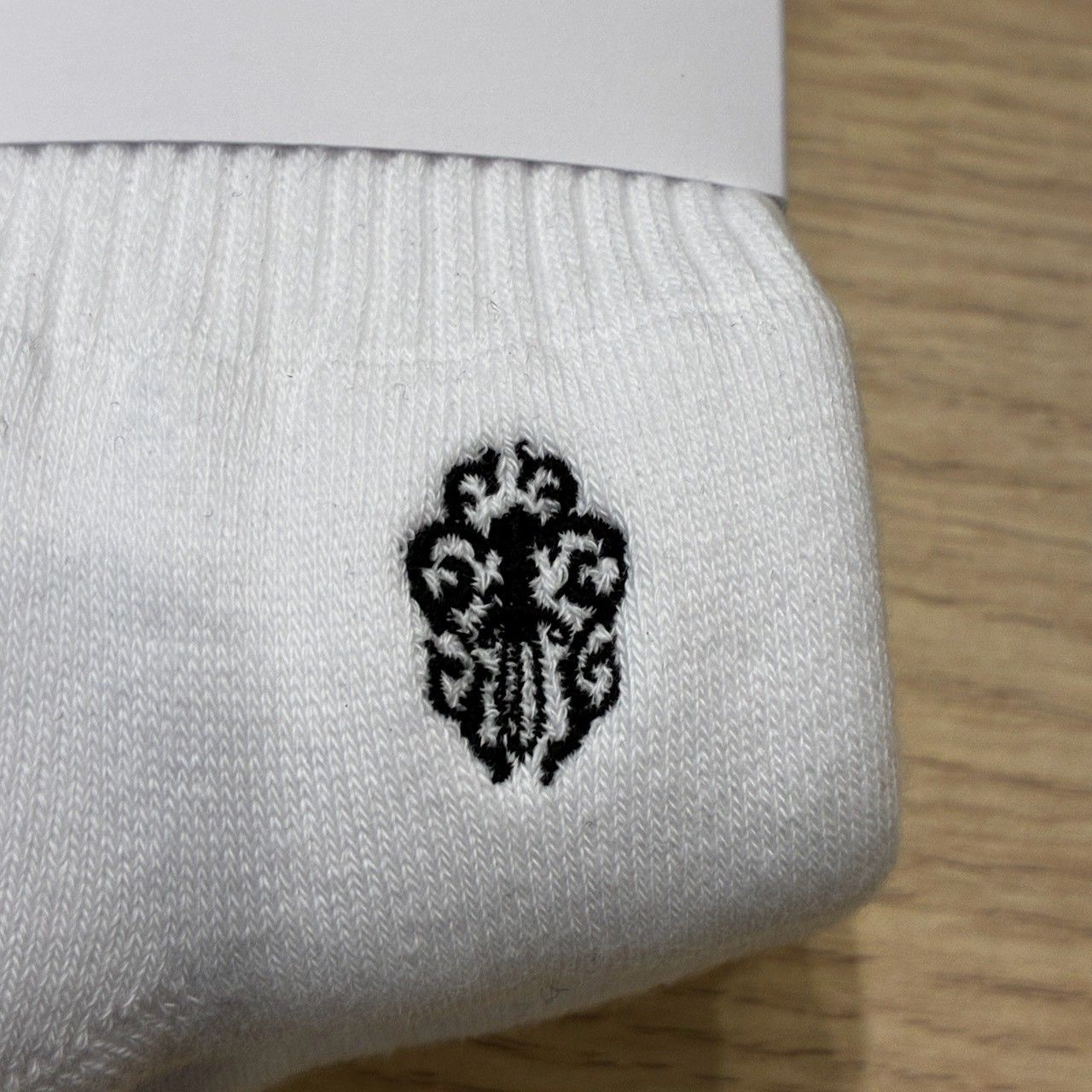 新品未使用】CHROME HEARTS クルーソックス 靴下 3足セット ホワイト系