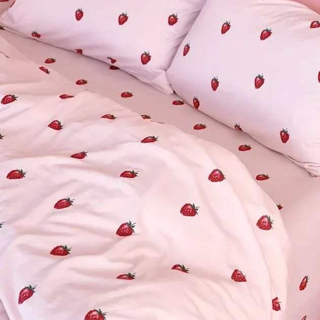 SN269312370 gelato pique ジェラート ピケ Sleep 寝具 ストロベリー柄