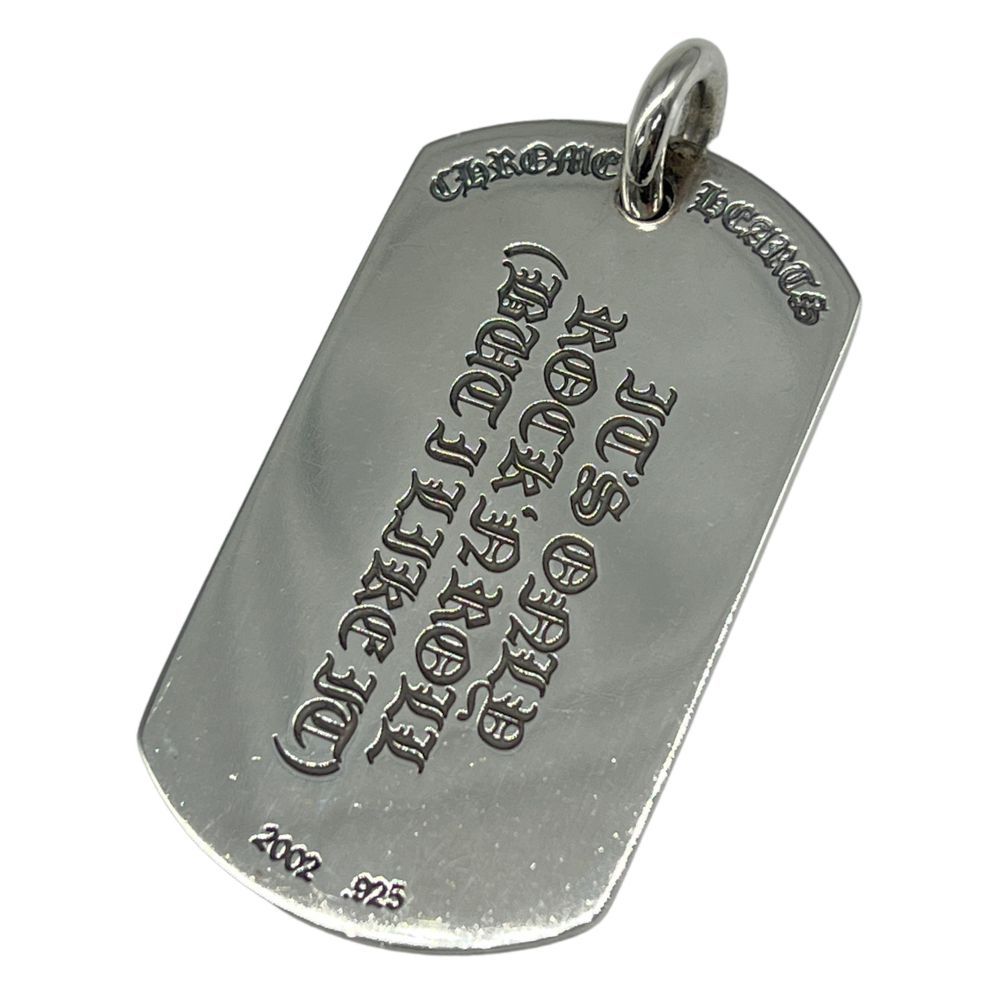 CHROME HEARTS ローリンストーンズコラボ ドッグタグ クロムハーツ CHROME HEARTS クロムハーツ ローリングストーンズ ドッグタグ