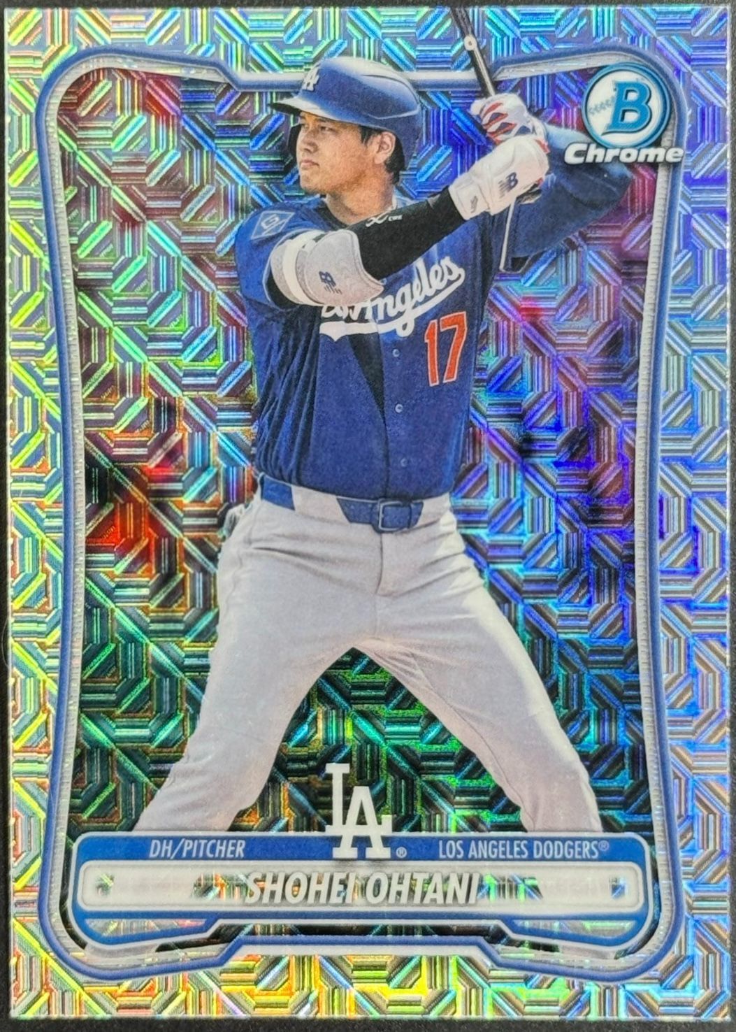 10/13まで出品】【Mojo】大谷翔平 Shohei Ohtani Topps Bowman Chrome