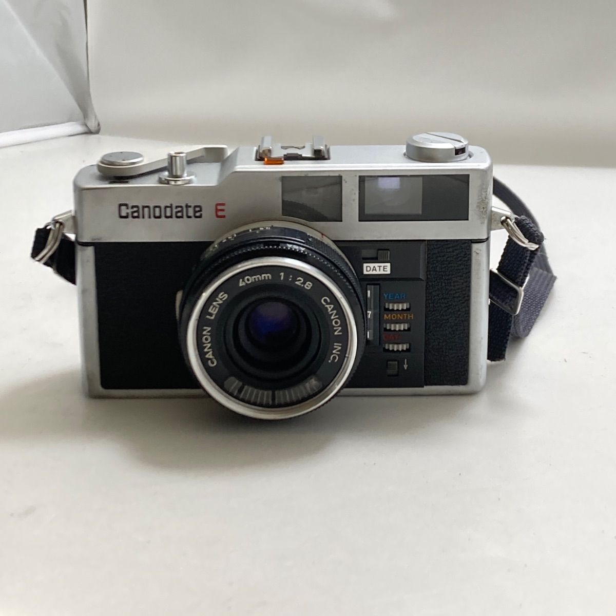 CANON Canodate E フィルムカメラ 40mm 1:2.8 - メルカリ