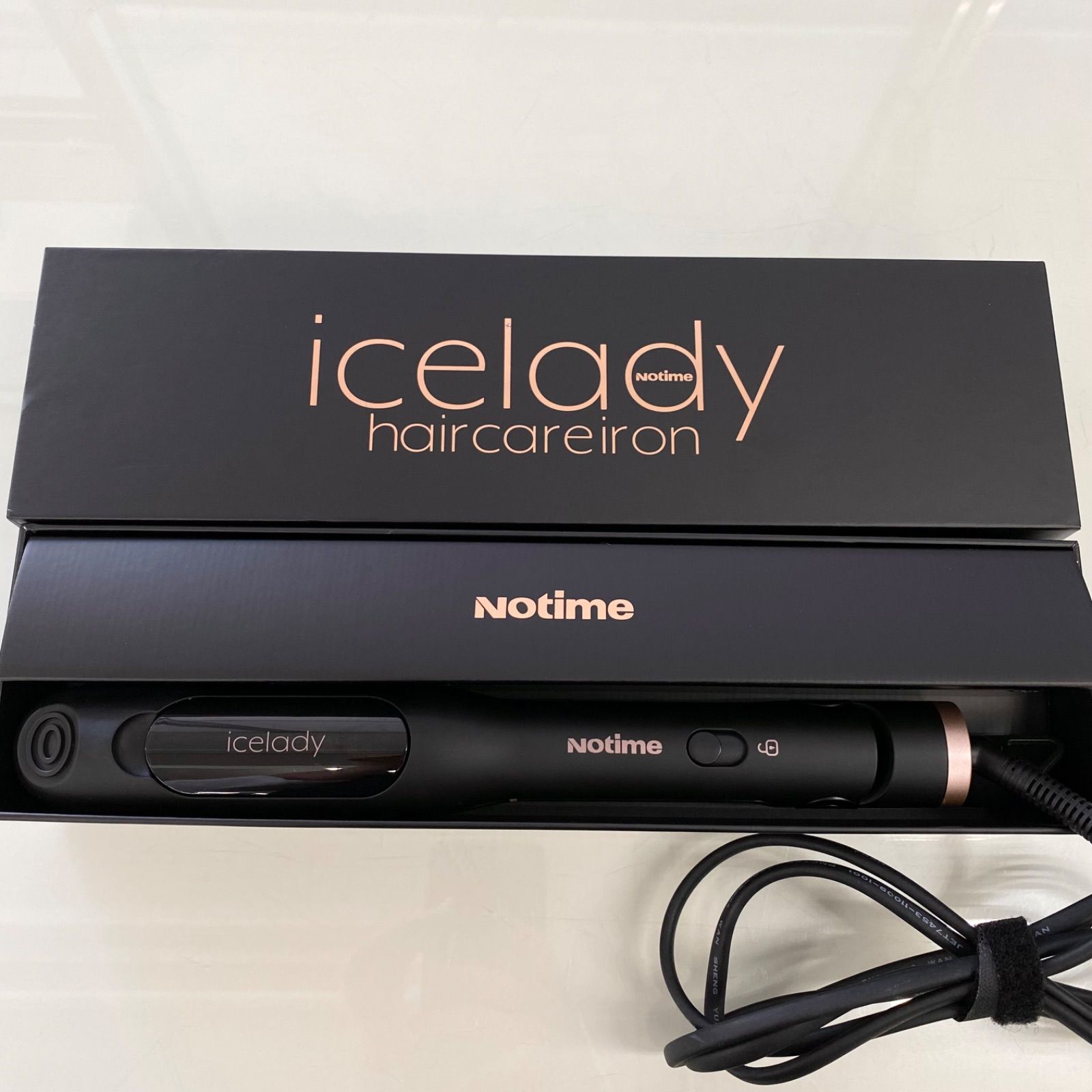 ノータイム notime アイスレディ ヘアケア アイロン icelady