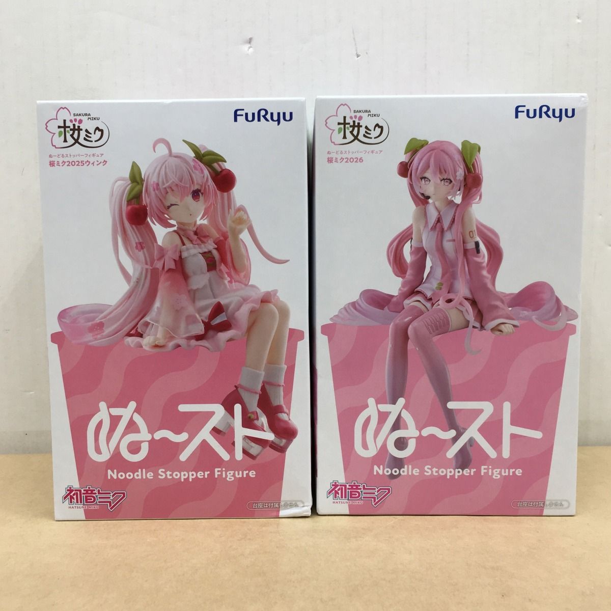未開封 初音ミク ぬーどるストッパーフィギュア 桜ミク 2025 ウィンク
