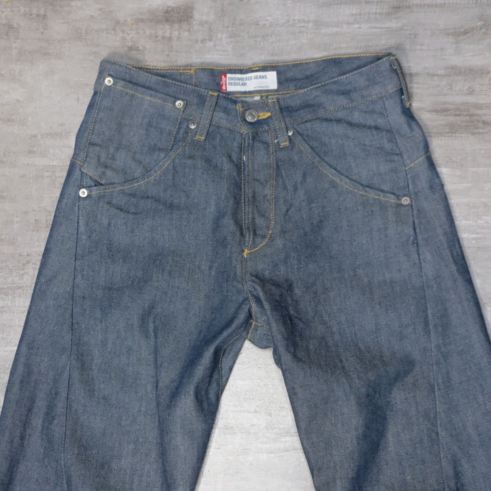 00's Levi's ENGINEERED JEANS REGULAR 立体裁断デニム 3D W29