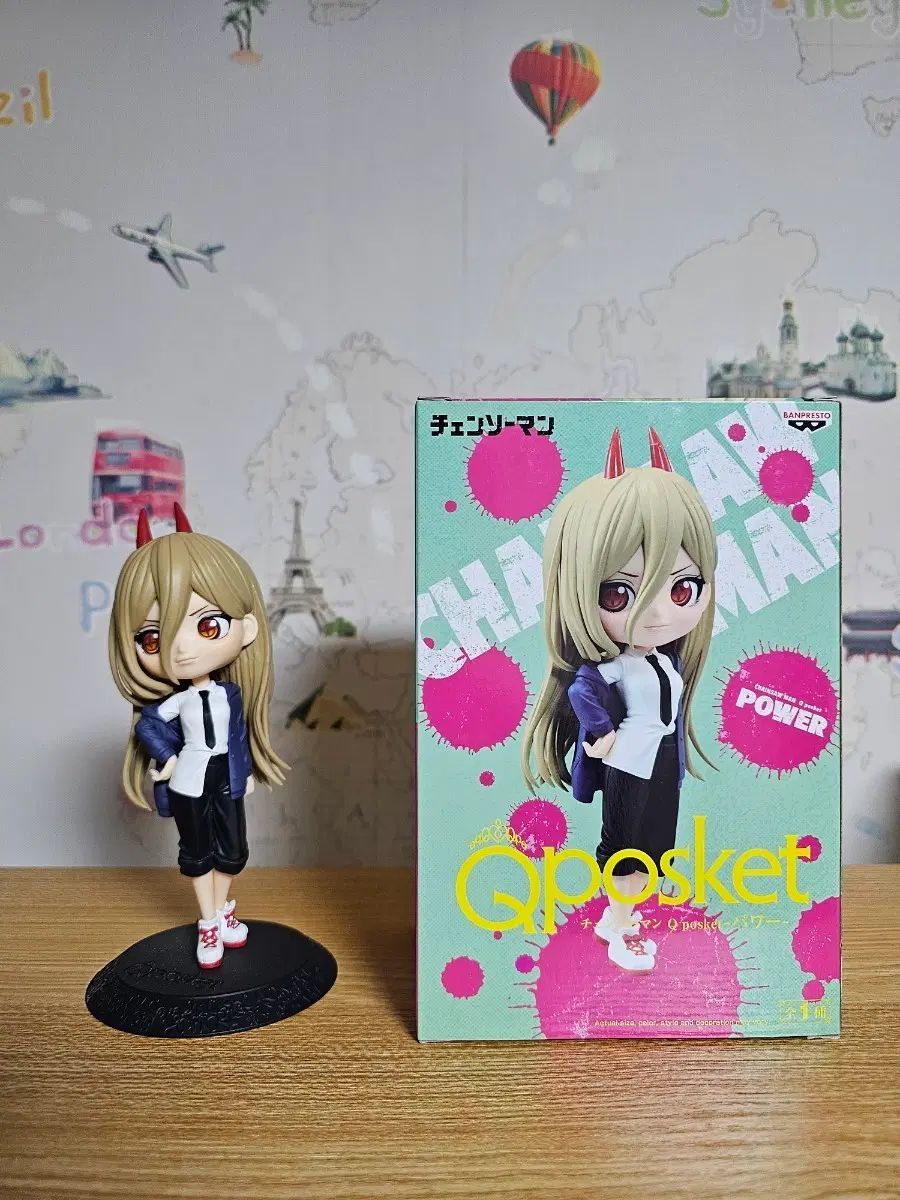 バンプレスト Q posket チェンソーマン パワー フィギュア