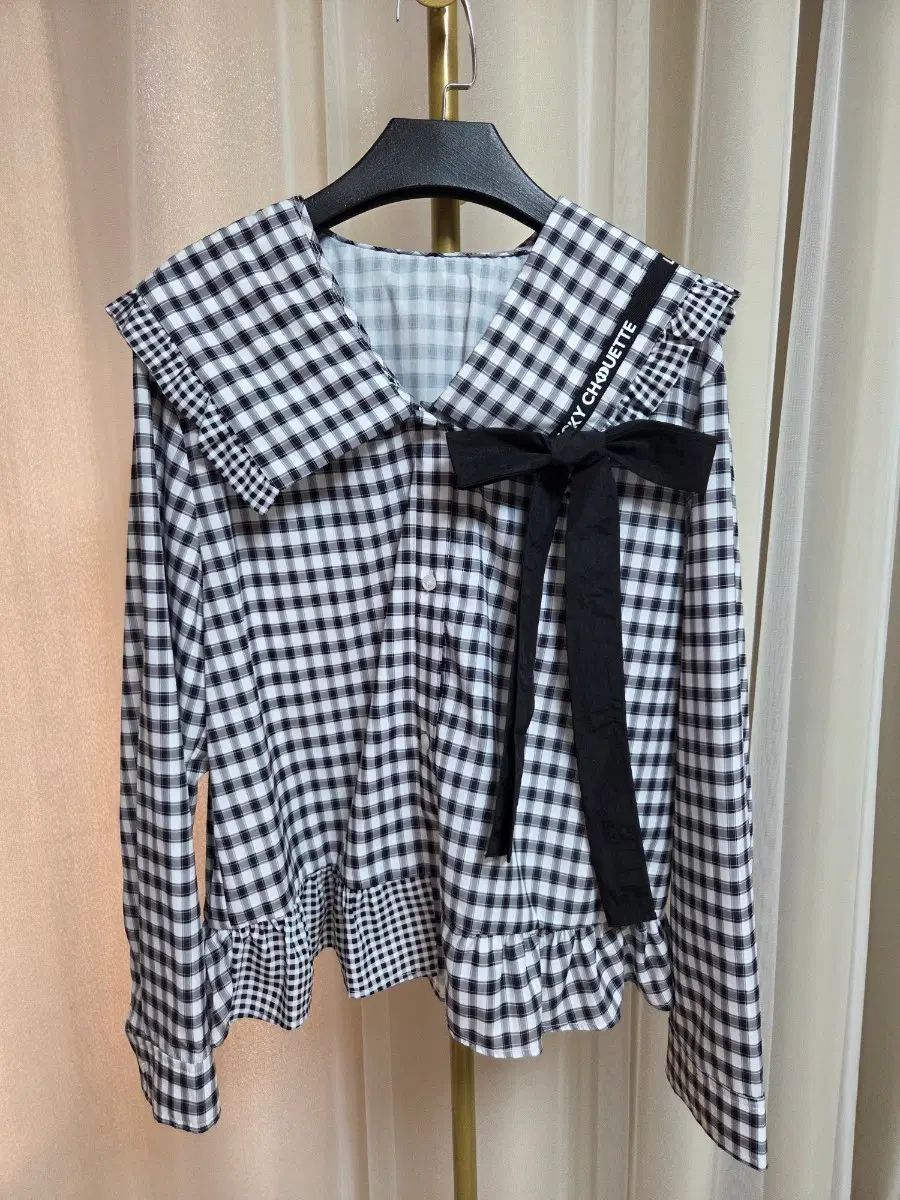LUCKY CHOUETTE ラッキーシュエトゥ アシンメトリー シャツ 8,795円